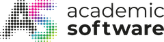 Logo der Firma academic software - Wortbildmarke