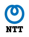 Logo der Firma NTT - Wortbildmarke