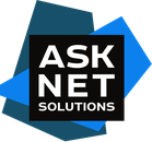 Logo der Firma ASK.net - Wortbildmarke