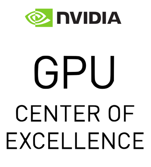 Logo des GPU Center of Excellence