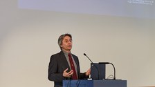 Jubiläumsfeier und Einweihung HPC-DA im Festsaal am 31. Januar 2019, Begrüßung durch den Rektor