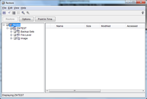 Restore GUI Bild 1