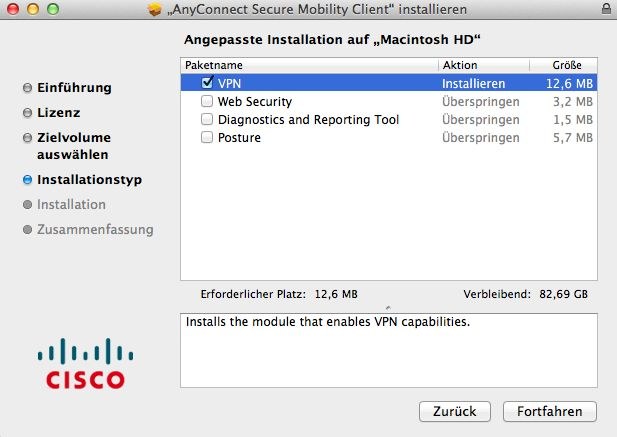 invalid host entry on cisco anyconnect for mac