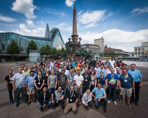 Teilnehmer/innen der ScaDS-Sommerschule 2016 in Leipzig