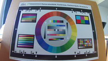Farb Testbild Weitwinkel