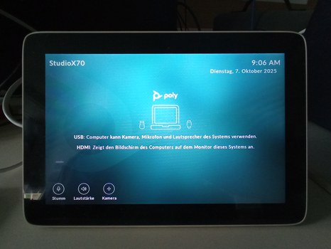 Touchpanel T8 Device-Modus