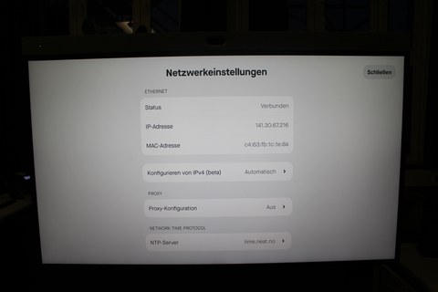 IP Adressenvergabe in Beta