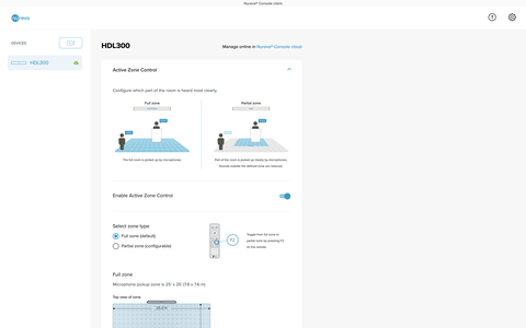 Active Zone Control 1/2