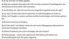 ironischer Text