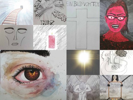 Collage: Mein Bild vom Tod