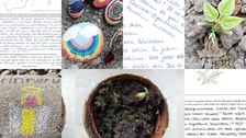 Collage: Seminrergebnisse Sterben, Tod und Trauer
