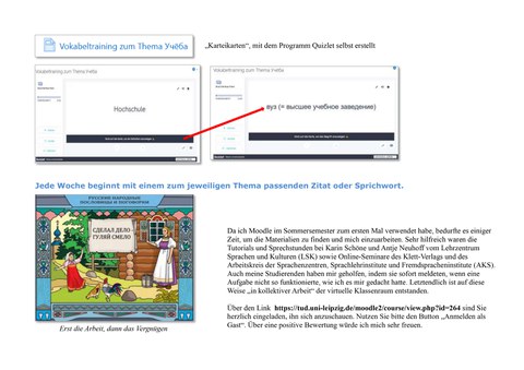 Präsentationsfolie: Vokabeltraining