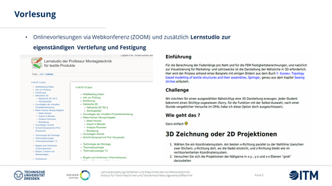 Screenshots: Präsentationsfolien