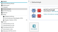 Screenshot: OPAL Kurs
