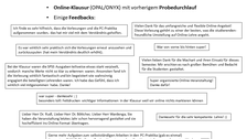 Präsentationsfolie: Feedback zur Veranstaltung