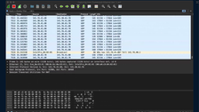 Screenshot: Übung Rechnernetze