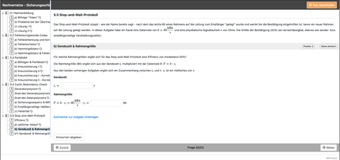 Screenshot: ONYX Test