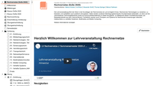 Screenshot: OPAL Kurs Rechnernetze