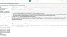 Screenshot: Opal-Kurs