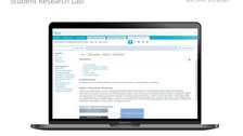Wiki-Artikel auf OPAL schreiben, Laptop mit geöffneten Wiki in OPAL