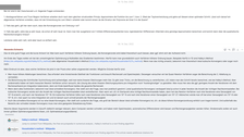 Die Abbildung zeigt einen Screenshot eines Chats. Im oberen Teil der Abbildung ist eine Frage gestellt worden, die im unteren Teil vom Absender „Alexandra Schwartz“ ausführlich beantwortet wird.