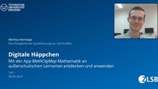 Power-Pont-Folie, in der rechten oberen Ecke ein Bild von Markus Hartlapp