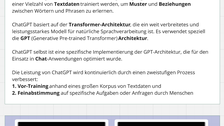 Screenshot Miro-Board: Verständnis von ChatGPT inkl. Vorschau auf 2 Videos