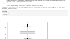 grafische Beispieldarstellung des Kapitels Boxplot