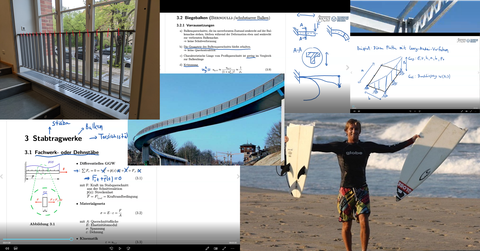 Collage: Stabtragwerke