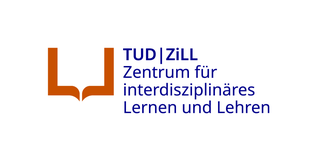 Logo of the Center for Interdisciplinary Learning and Teaching (ZiLL) at TU Dresden, featuring an orange graphic symbol and the wordmark “TUD | ZiLL Center for Interdisciplinary Learning and Teaching”.