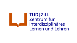 Logo of the Center for Interdisciplinary Learning and Teaching (ZiLL) at TU Dresden, featuring an orange graphic symbol and the wordmark “TUD | ZiLL Center for Interdisciplinary Learning and Teaching”.