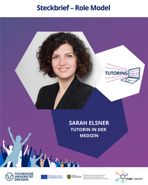 Eine studentische Tutorin der TU Dresden.