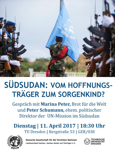 Plakat Südsudan