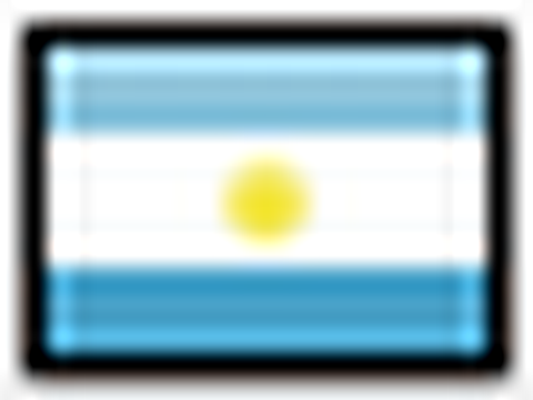 Flagge von Argentinien