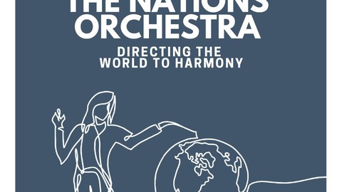 Poster elbMUN: The Nations' Orchestra - Directing the World to harmony" 