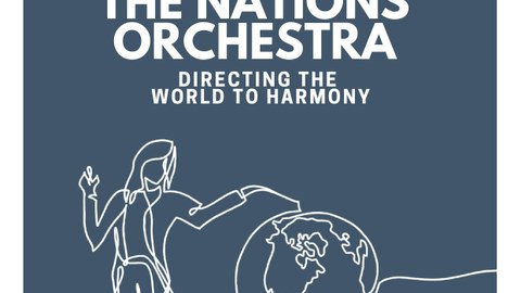 Poster elbMUN: The Nations' Orchestra - Directing the World to harmony" 