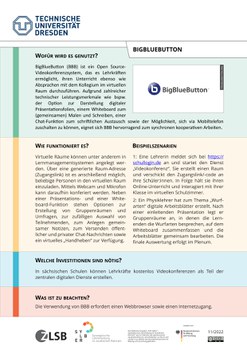 Medien-Steckbrief zu BigBlueButton