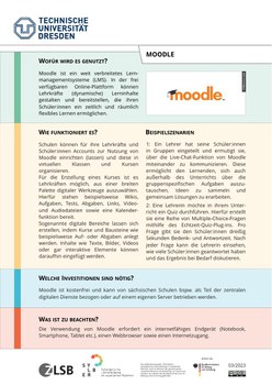 Medien-Steckbrief zu Moodle