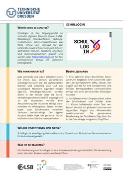 Medien-Steckbrief zu Schullogin
