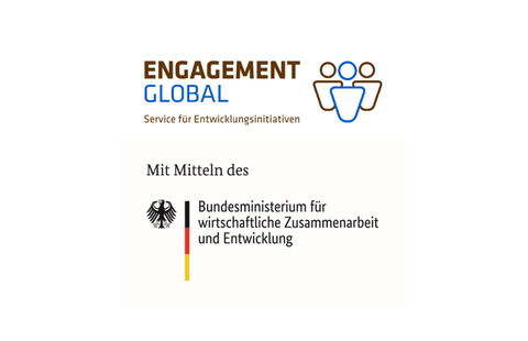 Logos von Global Engagement und dem Bundesministerium für wirtschaftliche Zusammenarbeit und Entwicklung