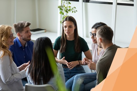 Gruppe von Menschen