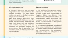 Dokument mit Informationen zu Padlet