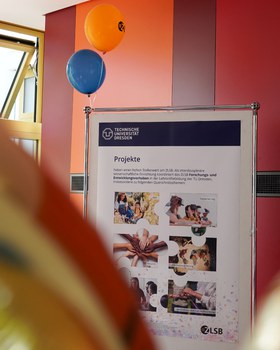 Foto eines Posters.