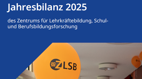 Screenshot des Titelbilds der Broschüre Jahresbilanz des ZLSB