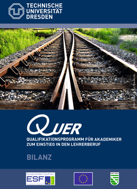 Cover der Bilanz des Qualifikationsprogramms für Akademiker zum Einstieg in den Lehrerberuf (QUER)