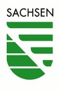 Logo Freistaat Sachsen grün