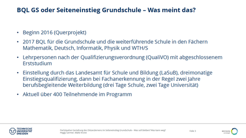 Erklärung Seiteineinstiegs-Programm Grundschule