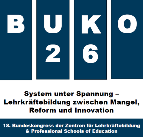 Titelseite des Programmheftes des 18. Bundeskongresses der Zentren für Lehrkräftebildung & Professional Schools of Education