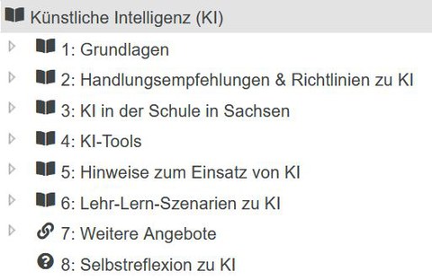 Aufbau des Selbstlernmoduls KI