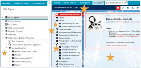 OPAL Kurs mit grafischen Änderungen am Layout